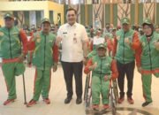Wali Kota Aditya Mufti Ariffin Lepas NPC Banjarbaru Ajang Pekan Paralimpik