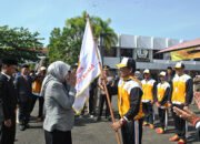 Kontingen Porprov XI Asal Batola Dilepas