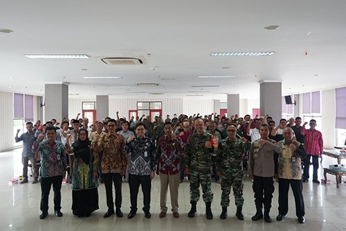 Bupati HST Hadiri Deklarasi Damai Pilkades Serentak 1 Hal 2 Barabai 4 klm 8