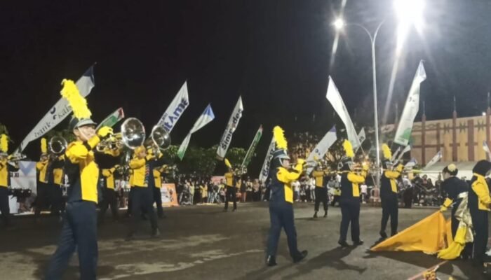 Drumband Banjarmasin Raih Dua Emas di Porprov Kalsel XI