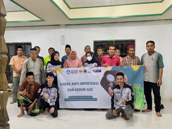 Mahasiswa Prodi Kemas ULM Bentuk Kader Antihipertensi dan Kebun Gizi 1 IMG 20221109 WA0076