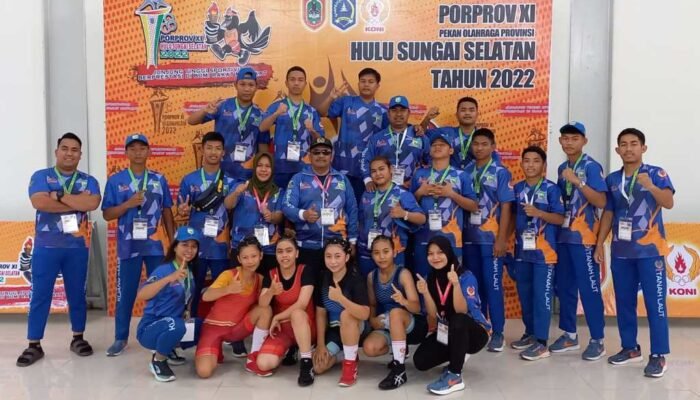 Gulat Tala Bawa Pulang Sebelas Medali dari Porprov ke XI Kalsel 2022