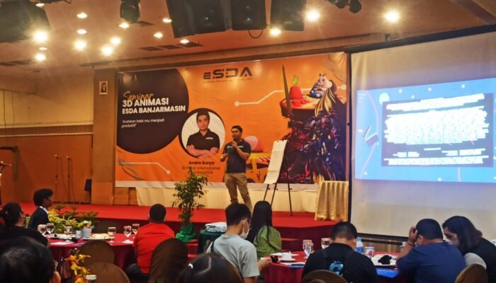 Animator Kelas Dunia Buka Sekolah Animasi di Banjarmasin