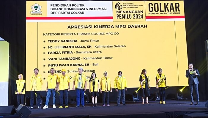 MPO Golkar Kalsel Terbaik Pelatihan Kekuatan Branding Partai Politik