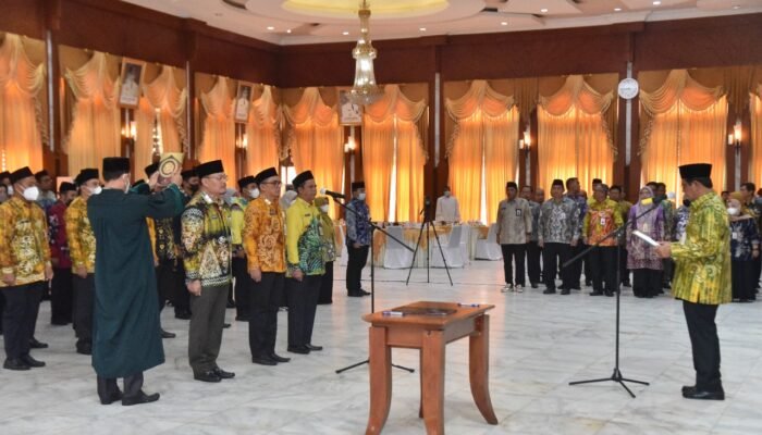 3 Pejabat Teras Dilantik Paman Birin, Kepala Bakeuda Dipercayakan ke Subhan Noor Yaumil dan Dinas PUPR Diisi Ahmad Solkan