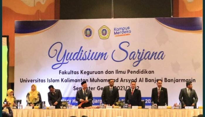 FKIP Uniska Ikuti Yudisium, Dekan Harapkan Lulusan Miliki Kompetensi dan Daya Saing Tinggi