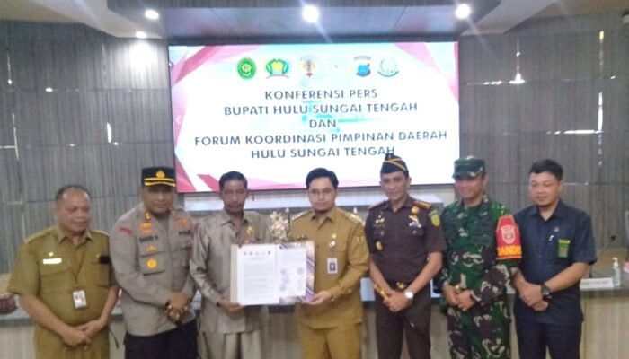 Bupati dan Unsur Forkopimda Tolak Penambangan Batubara di HST