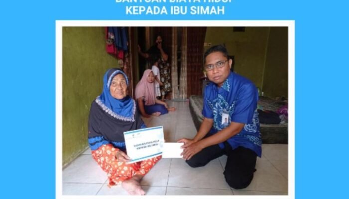 UPZ Bank Kalsel Bantu Biaya Hidup Untuk Ibu Simah