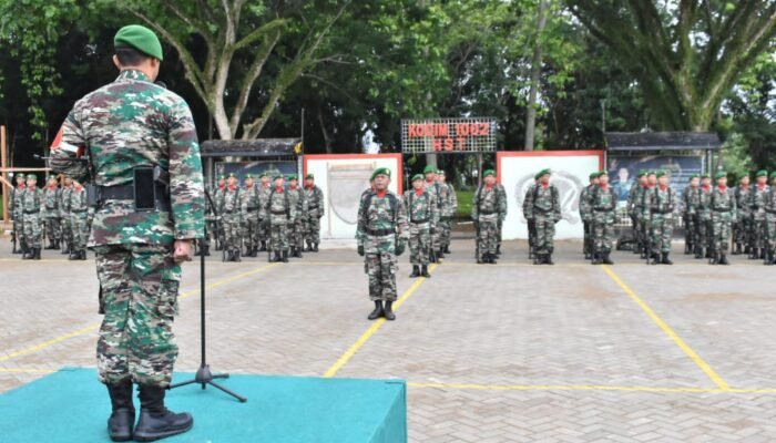 Kodim 1002/HST Gelar Upacara Peringatan Hari Juang Kartika Ke-77 Tahun 2022