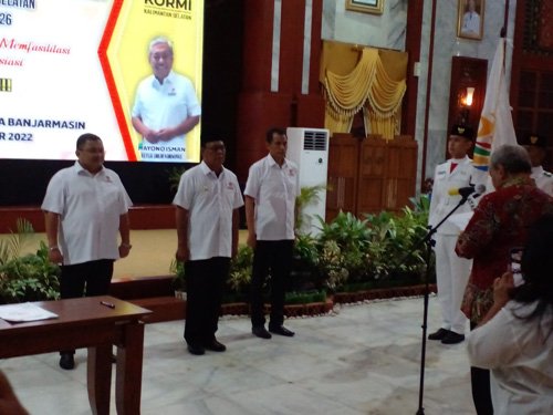 Paman Birin Dikukuhkan Pimpin KORMI Kalsel Periode 2022-2026 1 13 3klm dikukuhkan jpg