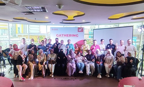 Jaga Relationship, PT Trio Honda Adakan Gathering Group Company 1 8 2klm honda