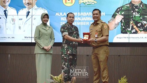 Danrem 101 Antasari Pererat Kemitraan Pemko Banjarbaru 1 Hal 10 3 Klm Danrem