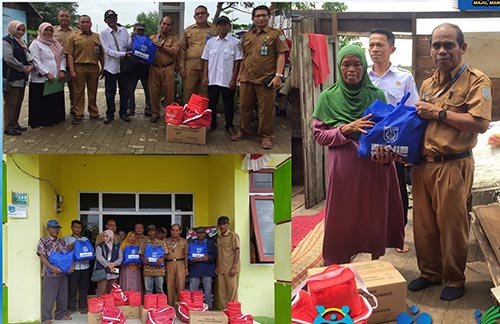 Pemkab Banjar Tetapkan Status Siaga Bencana 1 Hal 16 4 Klm Martapura Serahkan bantuan
