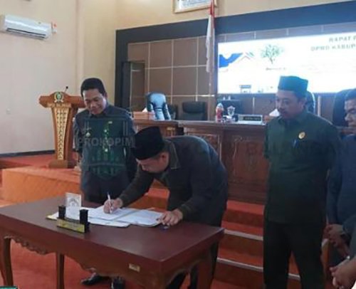 Hasil Evaluasi Gubernur Kalsel Atas APBD 2023 Disetujui Bersama 1 Hal 2 Bal 1 3 klm