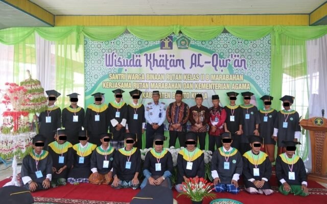 50 WBP Rutan Marabahan Khatam Qur’an, Kakanwil: Belajar dan Terus Belajar!