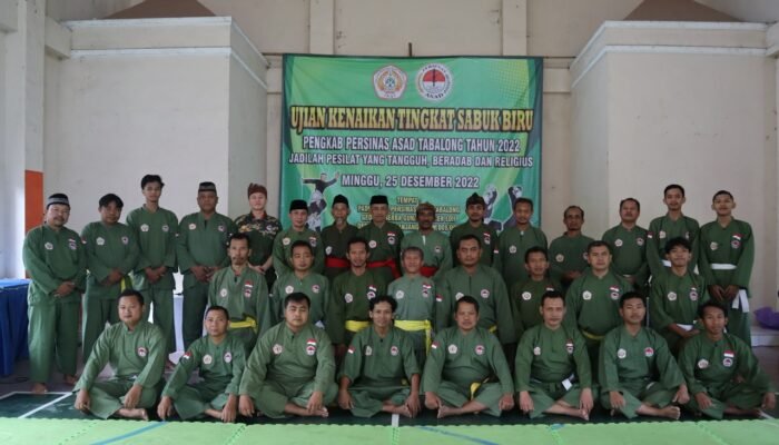 Tingkatkan Penguasaan Jurus, Persinas Asad Laksanakan UKT Sabuk Biru