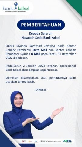 Optimalkan Layanan Digital Bank Kalsel, Permudah Transaksi Keuangan 1 IMG 20221231 WA0023 scaled