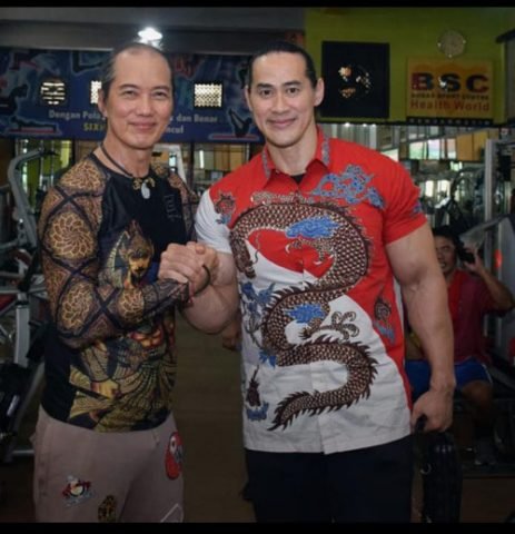Ronald Gautama,SH,MH, ‘’Atlet bukanlah benda mati’’ 1 13 2klm Ronald dan Ade Rai jpg