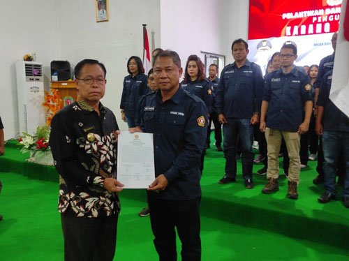 Sakariyas Lantik Yudea Pratidina Sebagai Pengurus Karang Taruna 2022 - 2026 1 15 katingan 9