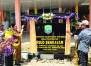 Tingkatkan Pelayanan Kesehatan Bupati Kotabaru Resmikan Rumah Sakit Dekat Perbatasan Kaltim