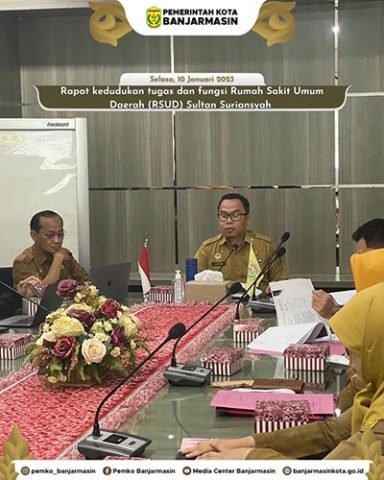 Sekretaris Daerah Pimpin Rapat Kelembagaan RSUD Sultan Suriansyah 2 Hal 9 3 Klm Kontrak 2 Gabung