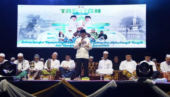 Malam Pergantian Tahun 2023 Pemkab HST Gelar Tabligh Akbar