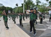 Jaga Kebugaran dan Perkokoh Soliditas, Kodim 1002/HST Gelar Olahraga Bersama 8 Jaga Kebugaran dan Perkokoh Soliditas, Kodim 1002/HST Gelar Olahraga Bersama
