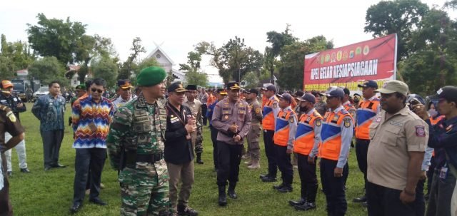 Sekda HST Pimpin Apel Gelar Kesiapsiagaan Penanggulangan Bencana Alam ...