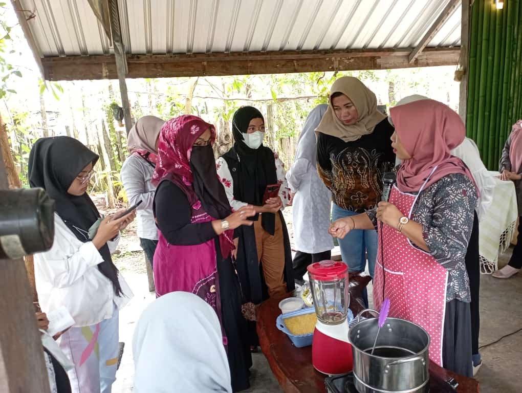 UMKM Pucuk Galam Liang Anggang Gali Ilmu Produk Olahan Bahan Dasar Jagung di Kalampangan 4 IMG 20230122 WA0034