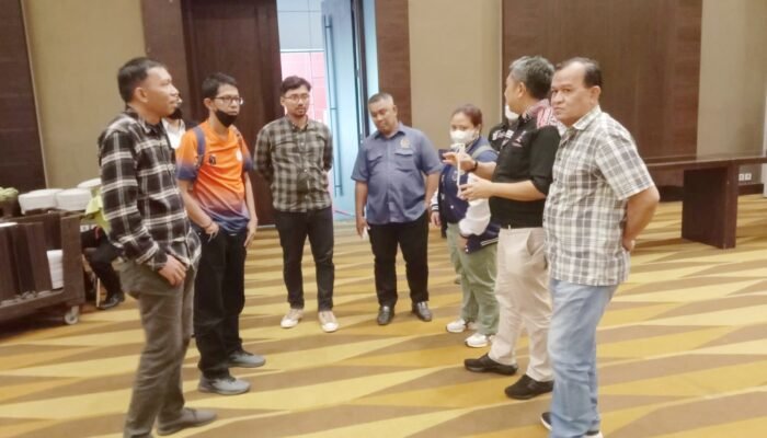 Kemenpora Survei Venue Seminar Olahraga HPN 2023 di Medan