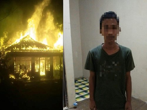 5 HL Sengaja Dibakar 3 klm