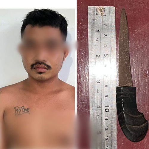 Remaja Membawa Sajam Diringkus Polisi 1 6 Bawa Sajam 2klm