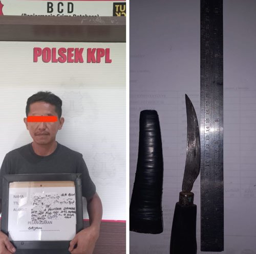 6 Sopir Truk Bawa Sajam 3klm