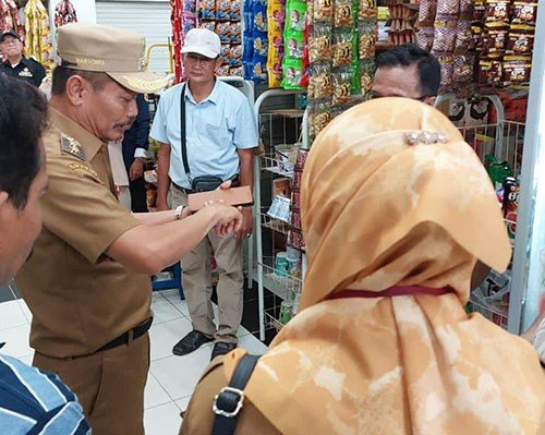 Wartono Pastikan Kerusakan Bangunan Pantau Pasar 1 Hal 10 3 KLm BJb 1 1