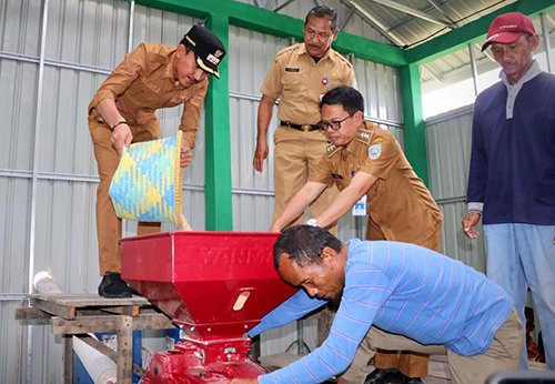 Bupati Resmikan Lumbung Pangan Masyarakat 1 Hal 10 4 Klm Martapura Resmikan LPM