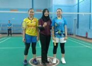 Tunggal dan Ganda Putri Batola Lolos Semifinal Kejurprov PBSI Kalsel