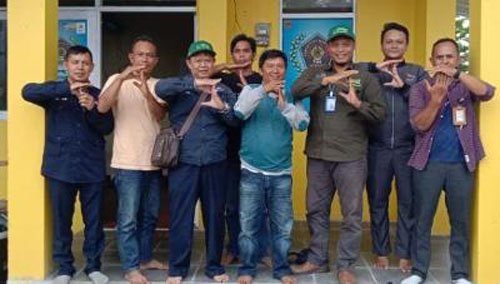 Badan Pusat Stastik Bertandang Ke PWI Kotabaru 1 Hal 16 K Baru 3 klm 7