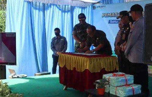 Ribuan Bidang Tanah Aset Daerah Telah Miliki Sertifikat 1 Hal 4 Tabalong Adv 1 3 klm 1
