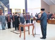 Gantikan HAM Sangadji Hamida Munawarah Dilantik Menjadi Sekda Kabupaten Tabalong