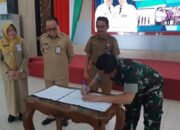 Terkait Pembangunan Pemkab Tandatangani MoU dengan Kodim 1008/Tabalong