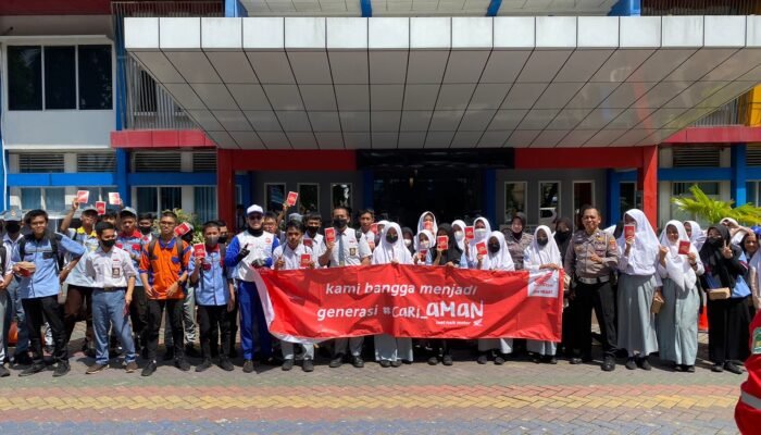 Honda Edukasi Safety Riding di SMK Negeri 5 Banjarmasin