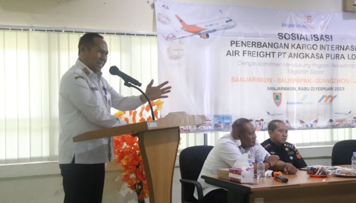 Ekspor Lebih Efisien, Disdag Kalsel Gelar Sosialisasi Penerbangan Kargo Internasional