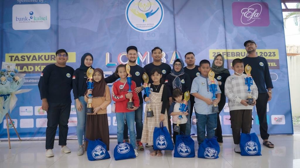 Bank Kalsel Dukung Milad ke 2 Sedekah Beras Banjarmasin 2 IMG 20230227 WA0014