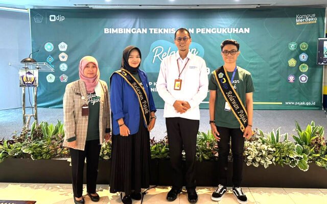 Kantor Pajak Kalselteng Kukuhkan dan Bekali 151 Relawan Pajak