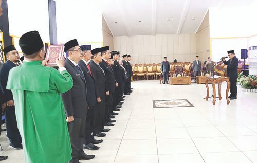 kolom Puluhan Pejabat di Lingkungan Pemkab Tabalong Kembali Dilantik 1 tabalong pelantikan