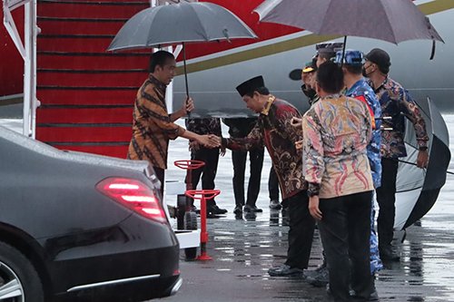 1 utama 5 klm 8 cm Kedatangan Jokowi1