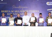 Pembangunan Infrastruktur Jalan Batola Terima Dana Hibah Dari Kementrian PUPR