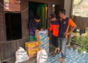 Bantuan Untuk Korban Puting Beliung di Sungai Tabuk