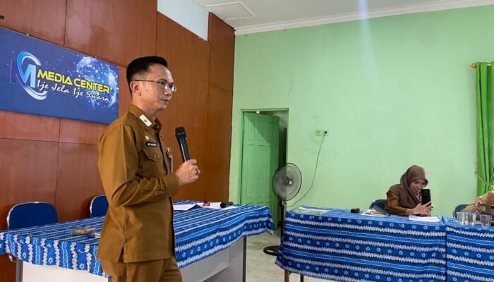 Tingkatkan Mutu Jurnalistik, Diskominfo adakan In House Training Jurnalistik