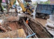 Pipa Induk PAM Bandarmasih Jebol, Pasokan Air Banjarmasin Selatan dan Utara Macet Lagi